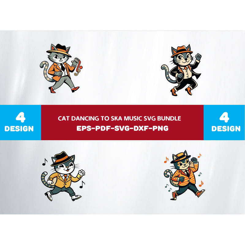 Cat Dancing To Ska Music 0