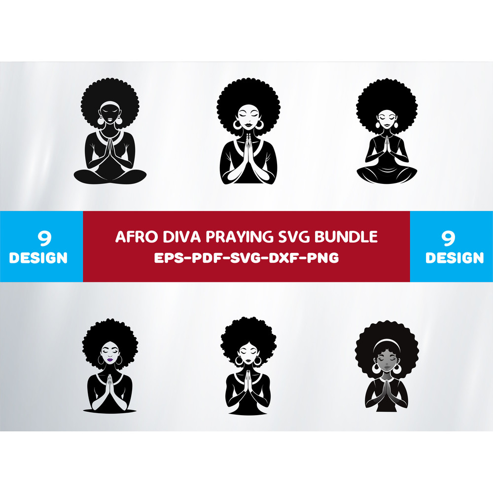 Afro Diva Praying 0