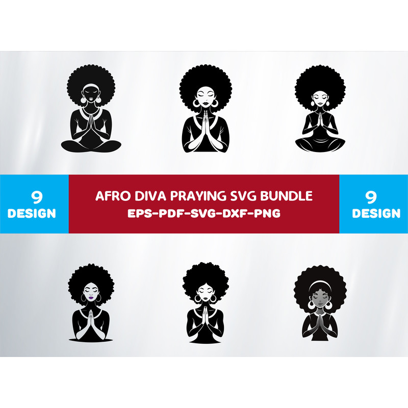 Afro Diva Praying 0