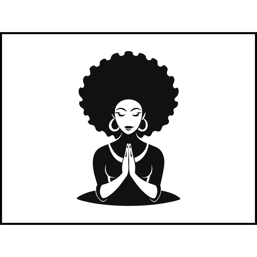 Afro Diva Praying 2