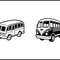 Bus Cartoon Icon 1