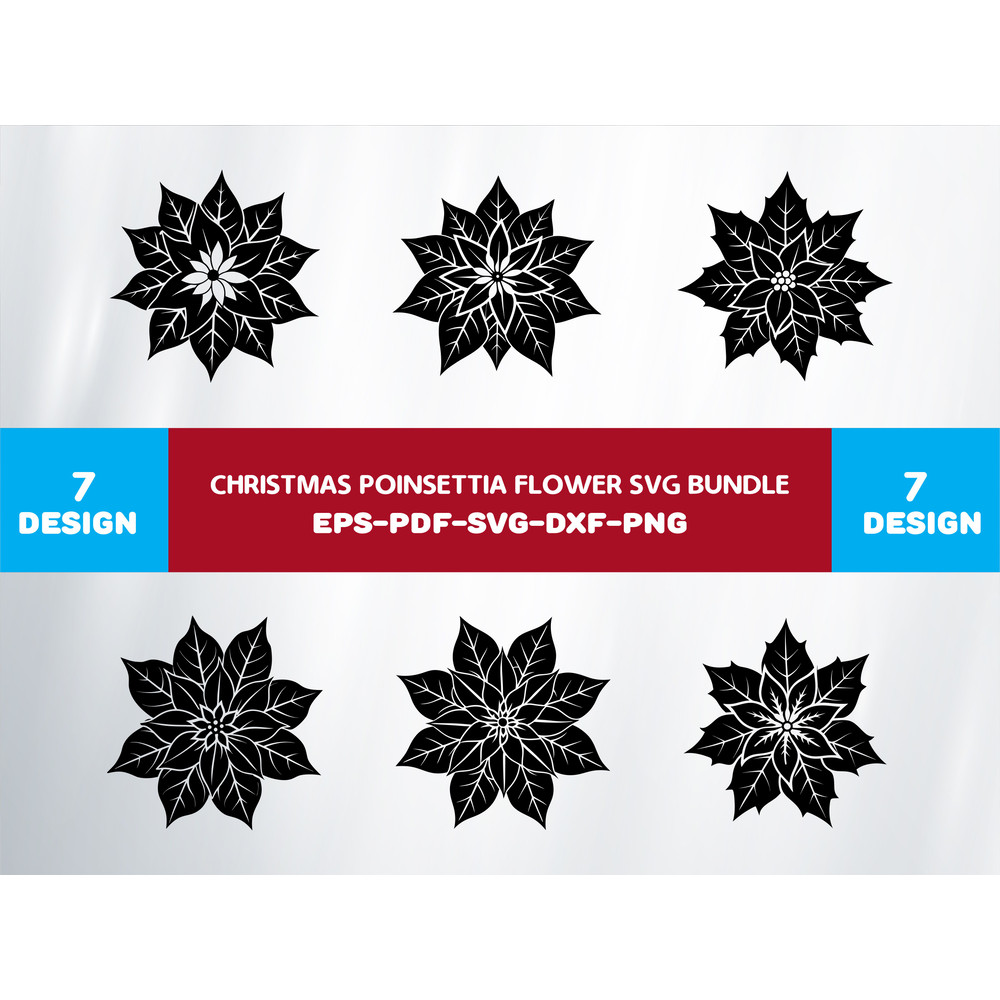 Christmas Poinsettia Flower 0