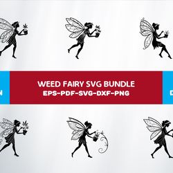 weed fairy svg