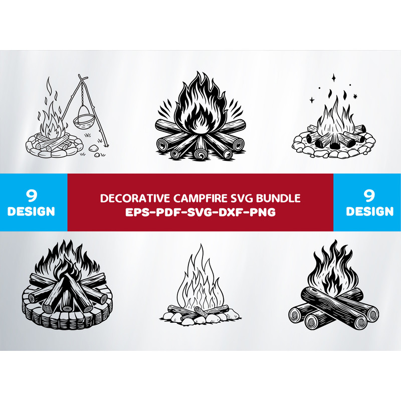 Decorative Campfire 0