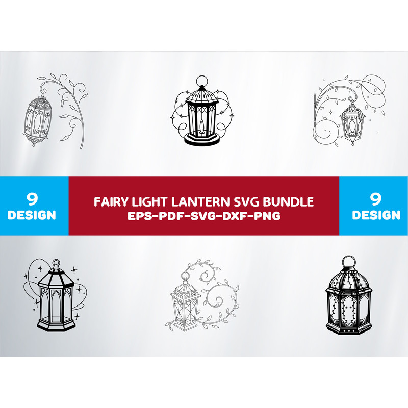 Fairy Light Lantern 0