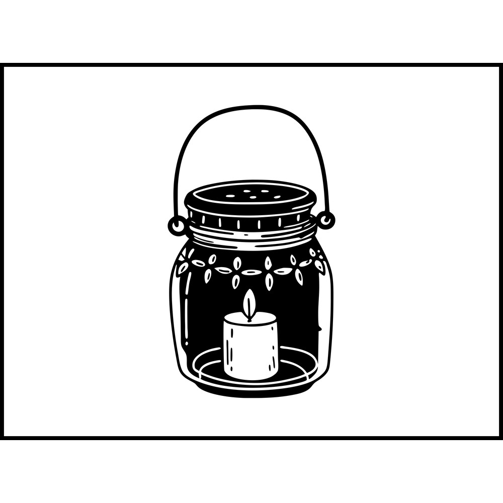 Mason Jar Lantern 2
