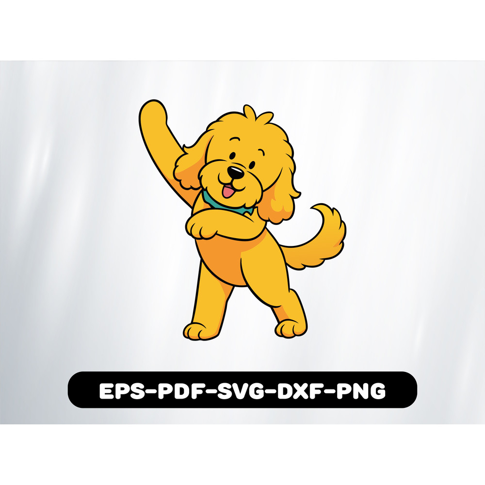 Dabbing Goldendoodle T Shirt 0