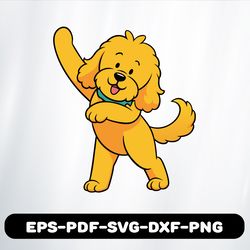 dabbing goldendoodle t shirt