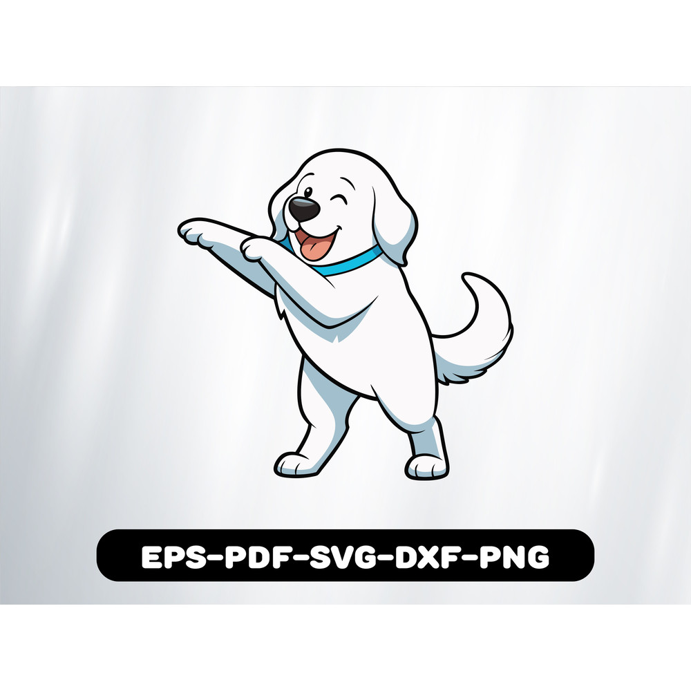 Dabbing Great Pyrenees T Shirt 0