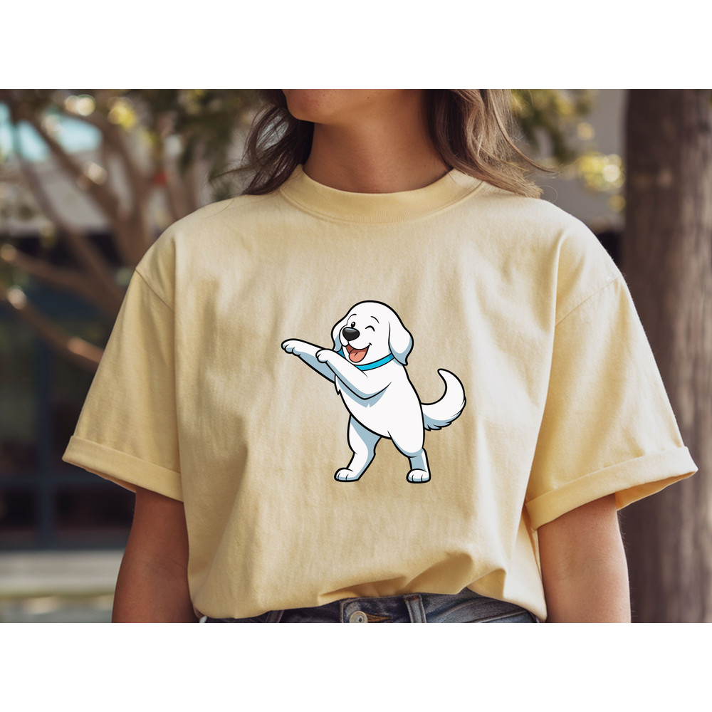 Dabbing Great Pyrenees T Shirt 1