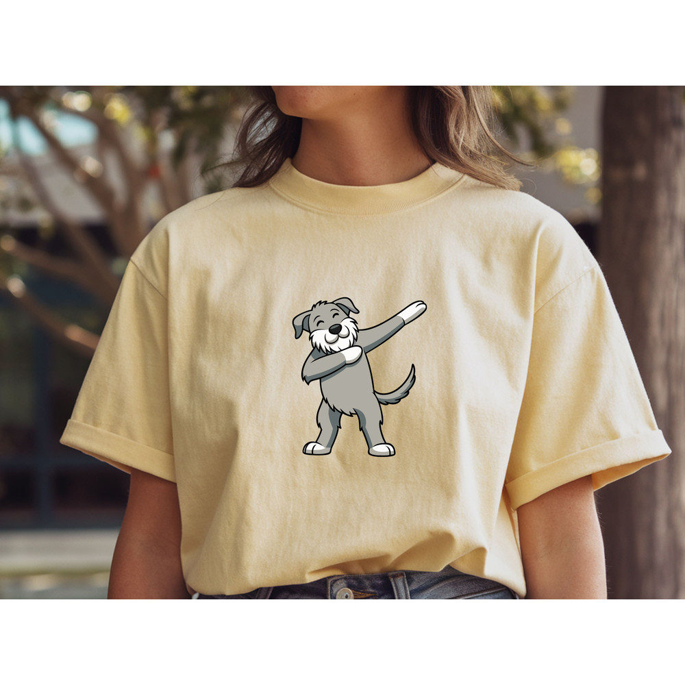 Dabbing Irish Wolfhound T Shirt 1