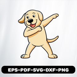 dabbing labrador retriever dog t shirt