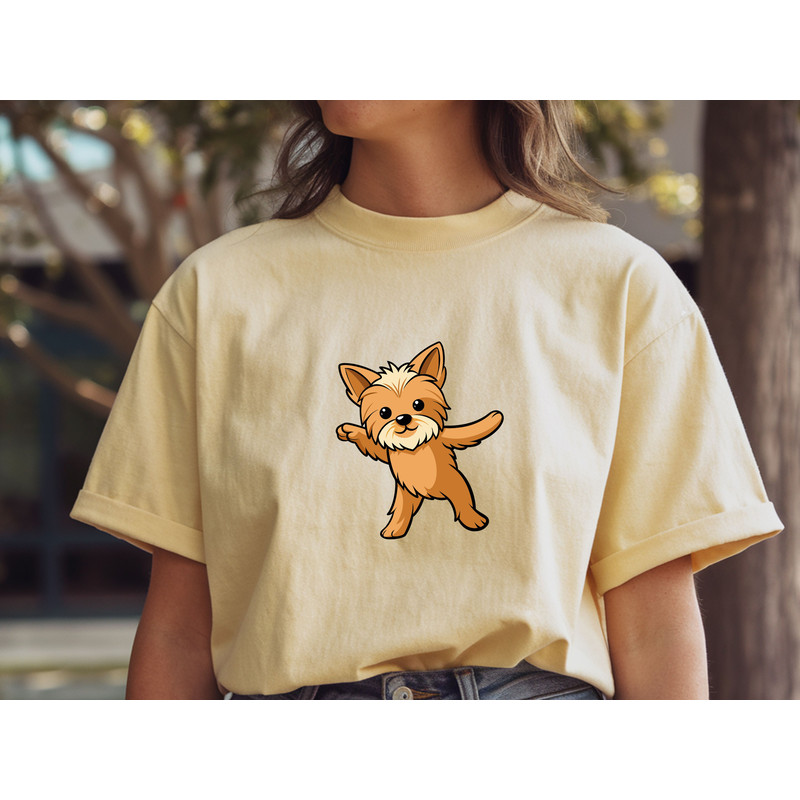 Yorkshire Terrier Dabbing T Shirt 1