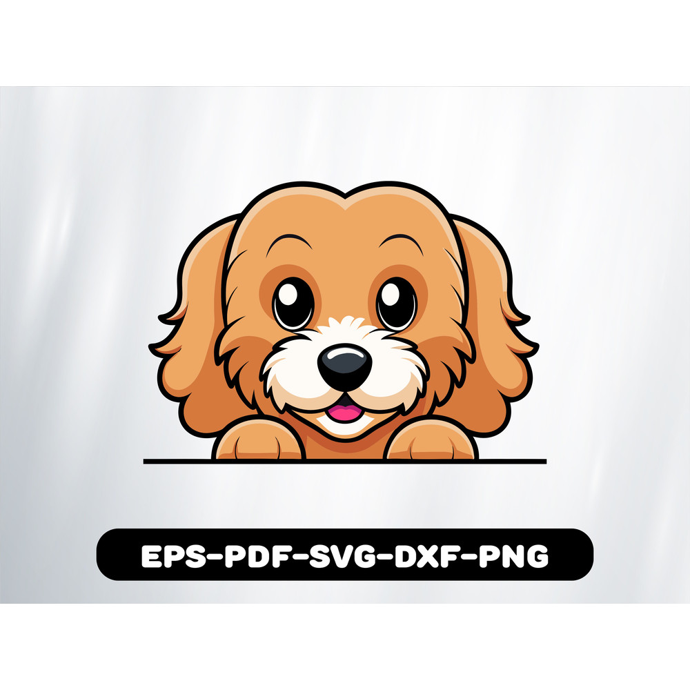 Cute Peeking Cavapoo Breeds 0