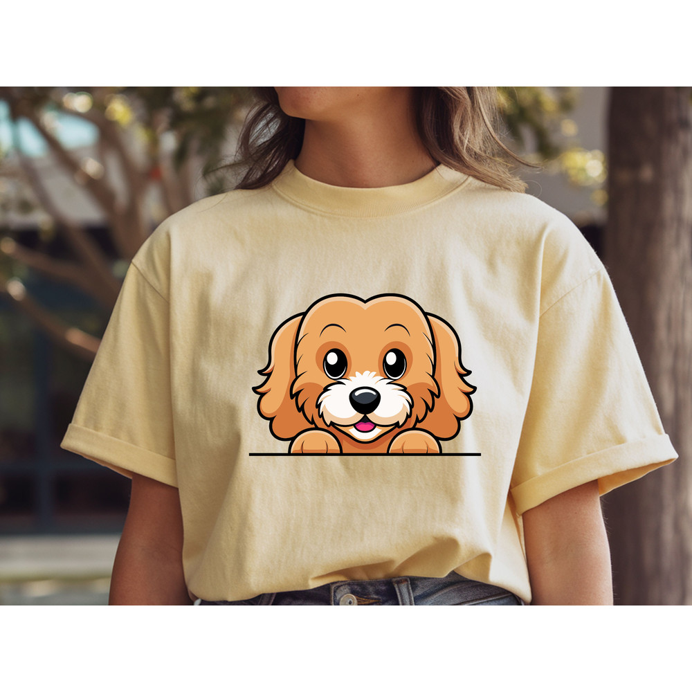 Cute Peeking Cavapoo Breeds 1