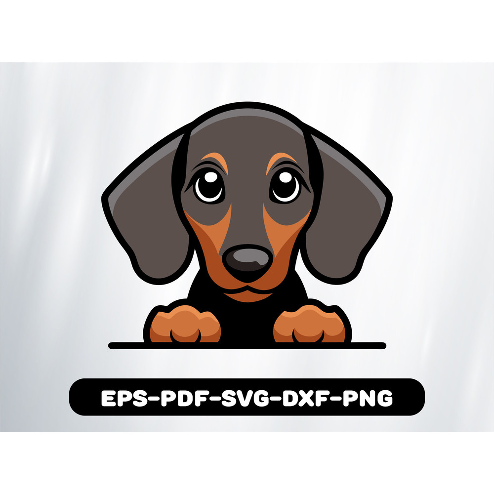 Peeking Puppy Decals 0