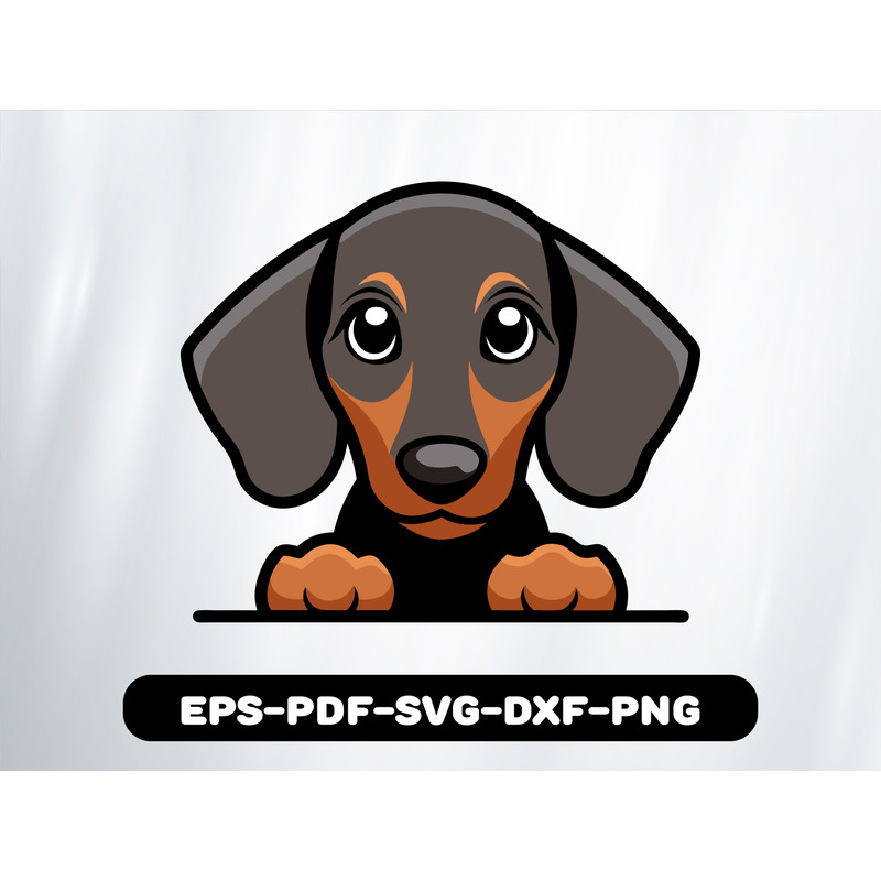 Peeking Puppy Decals 0