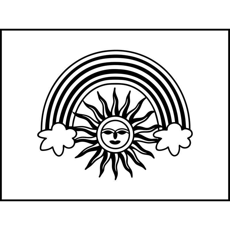 Rainbow Sun 2