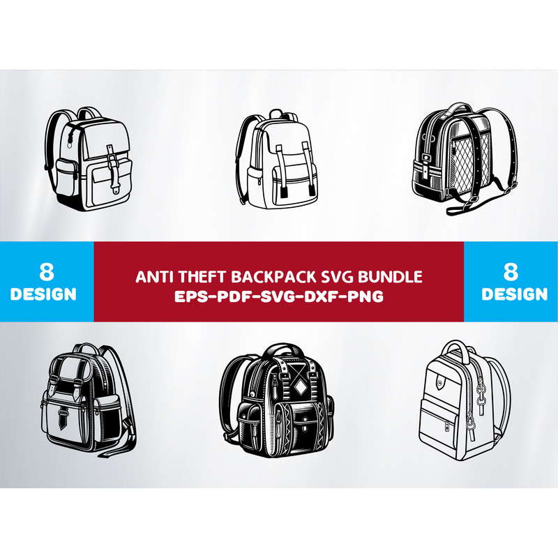 Anti Theft Backpack 0