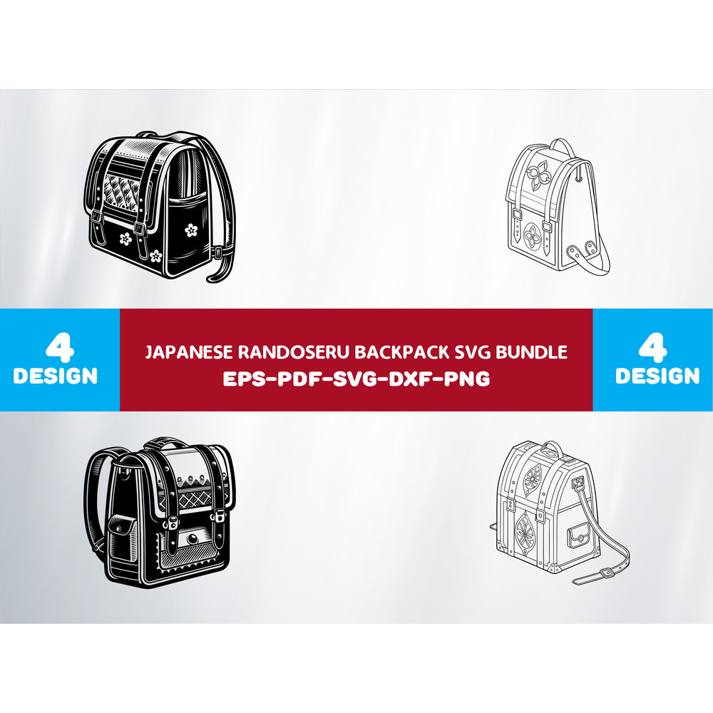 Japanese Randoseru Backpack 0