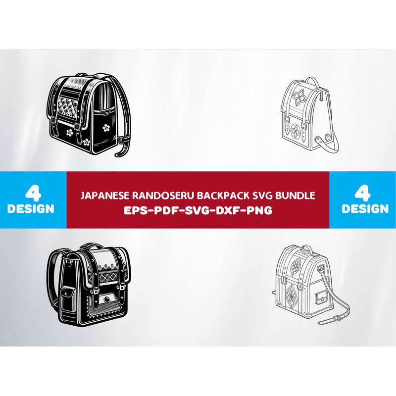 Japanese Randoseru Backpack 0