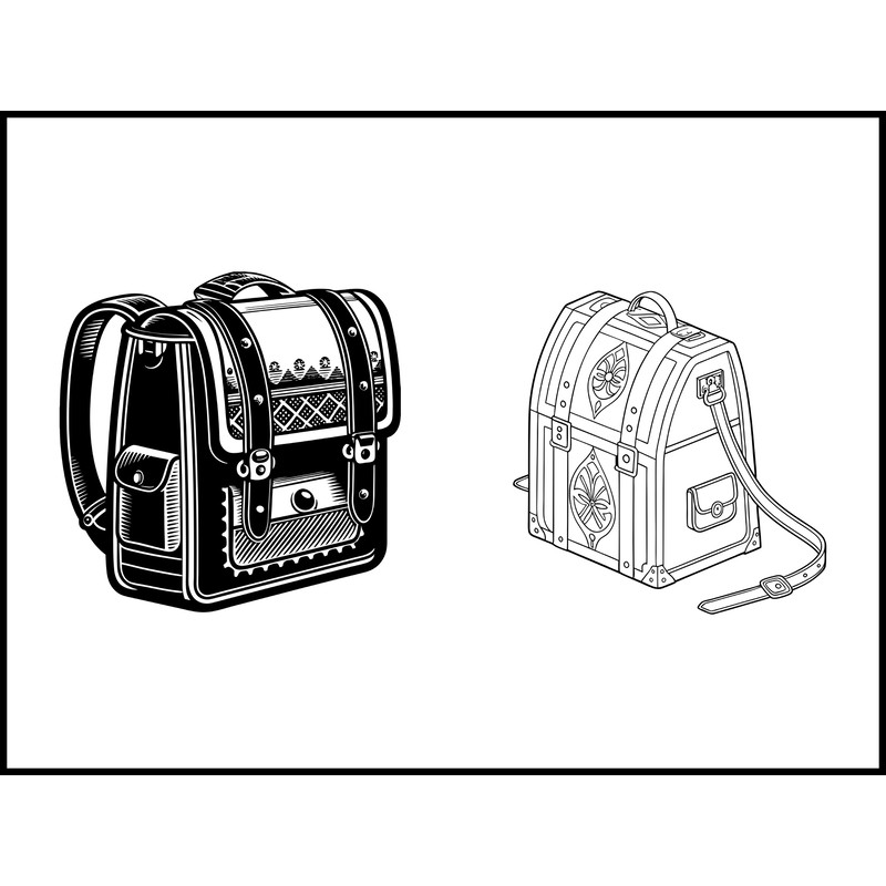 Japanese Randoseru Backpack 1
