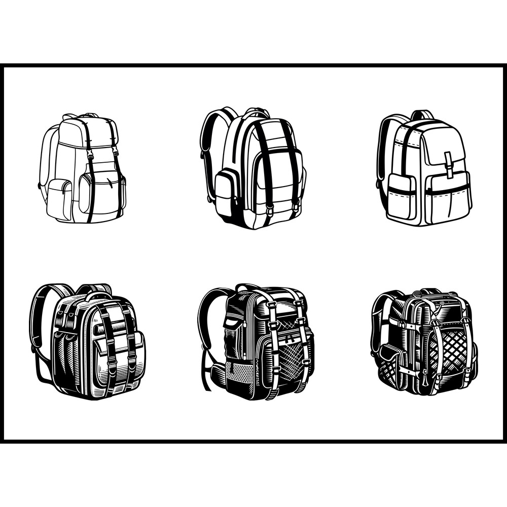 Large Capacity Backpack 1