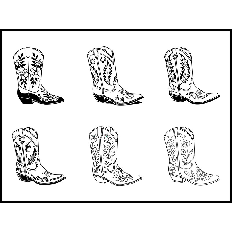Cowboy Boot 1 1