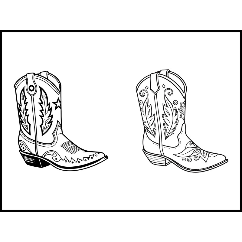 Cowboy Boot 1 2