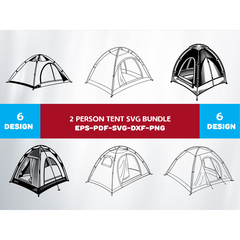 2 Person Tent 0