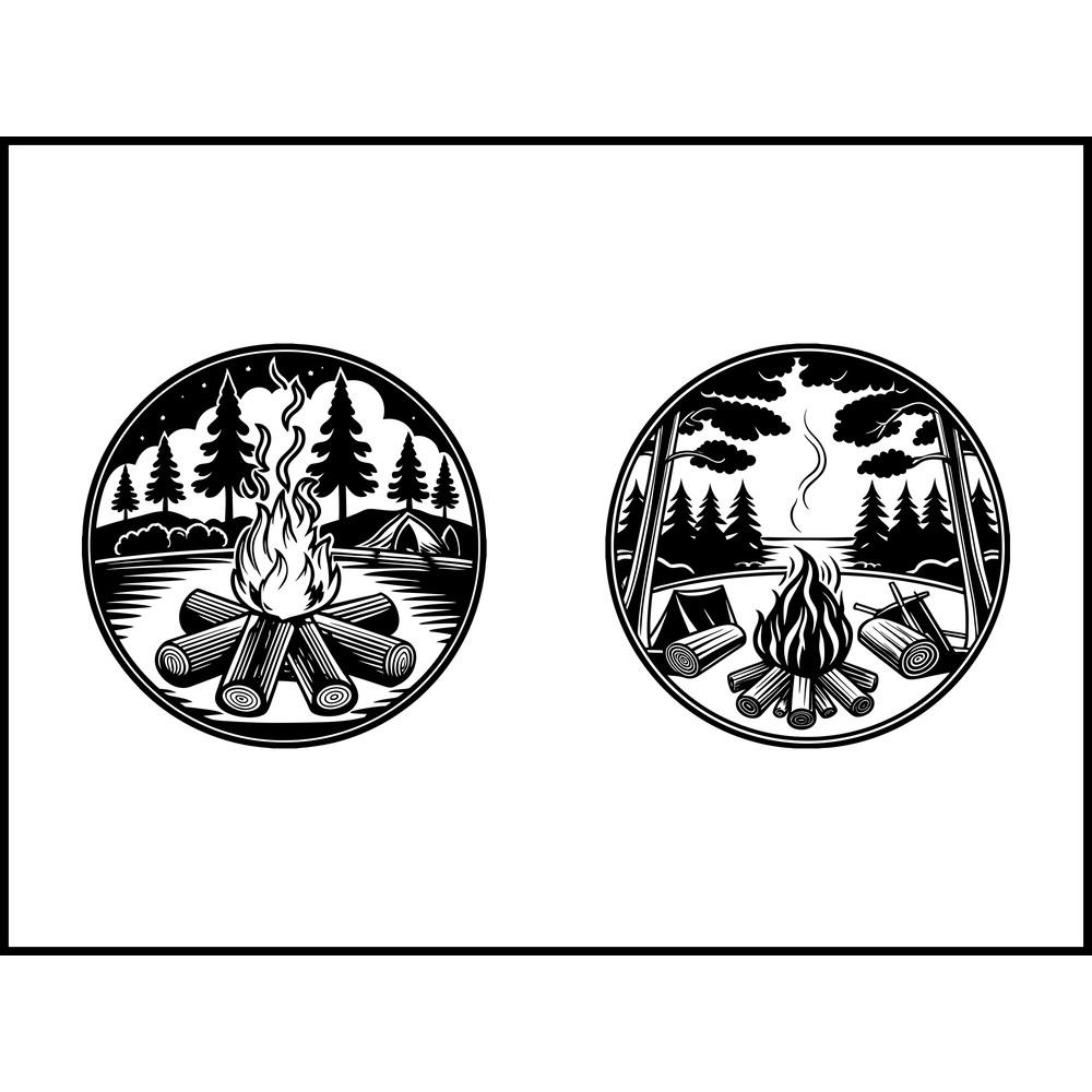 Cross Ditch Campfire 1