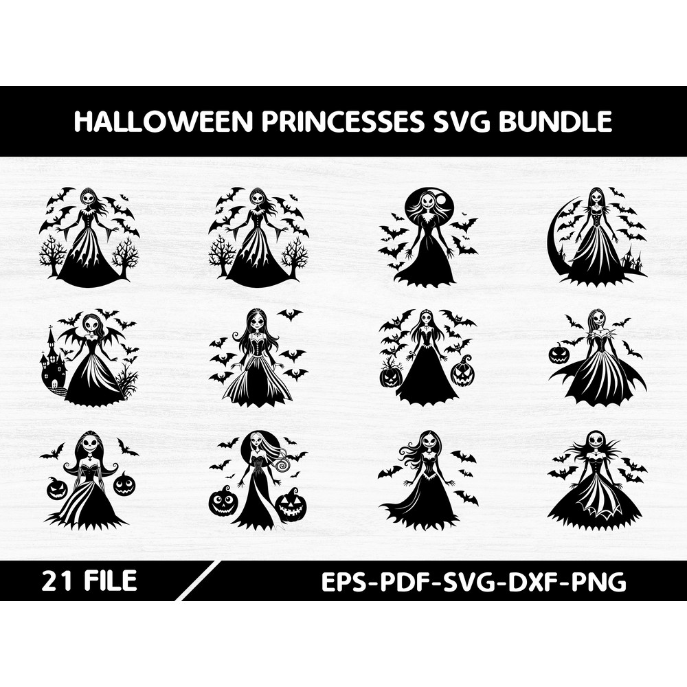 Halloween Princesses 0