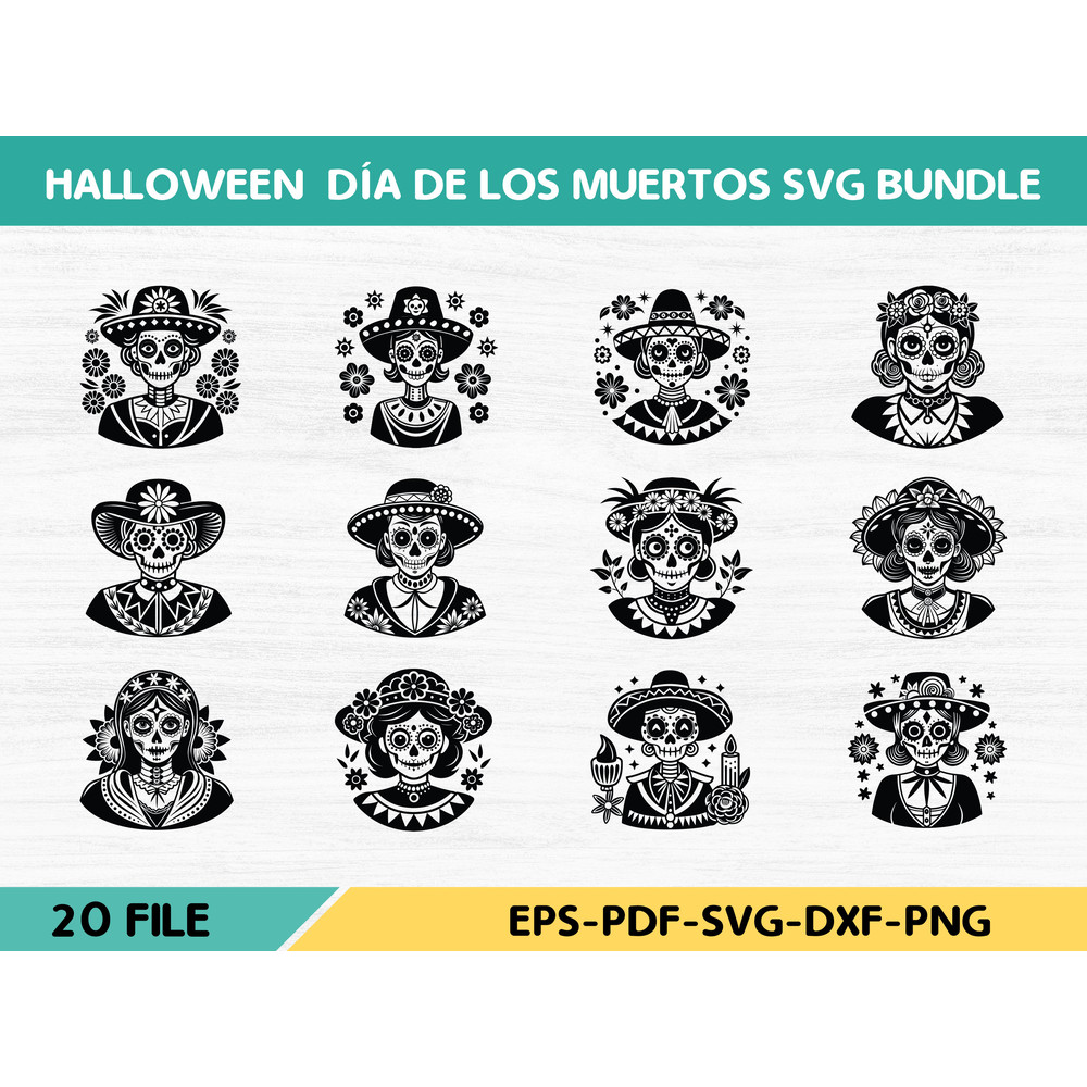 Halloween Dia De Los Muertos 0