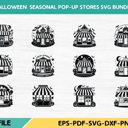 halloween seasonal pop-up stores