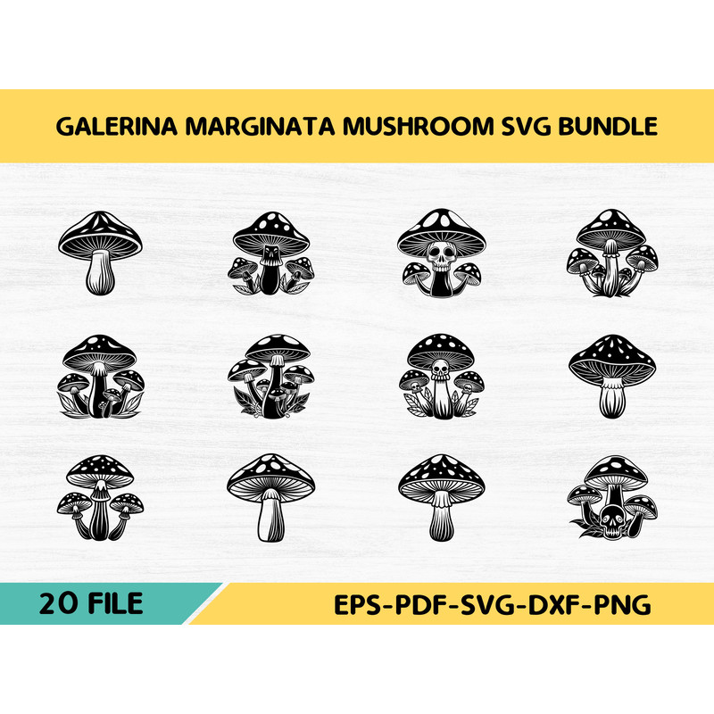 Galerina Marginata Mushroom 0