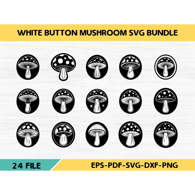 White Button Mushroom 0