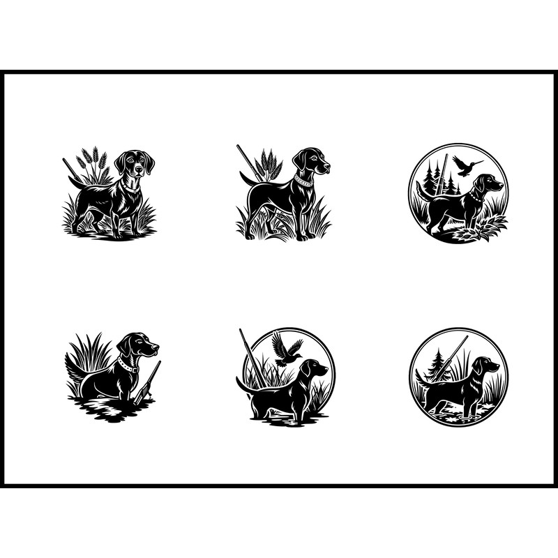 Duck Hunting Dog Pointer 1