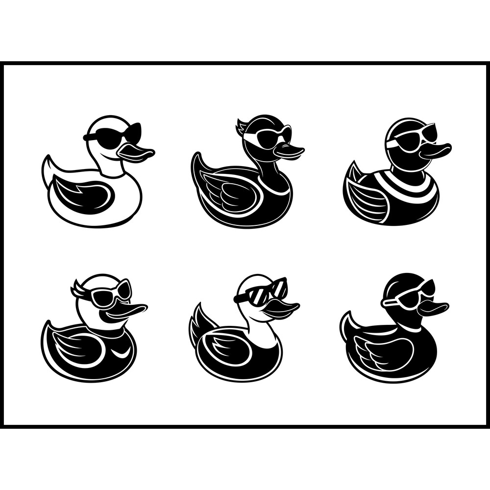 Duck With Sunglasses 1