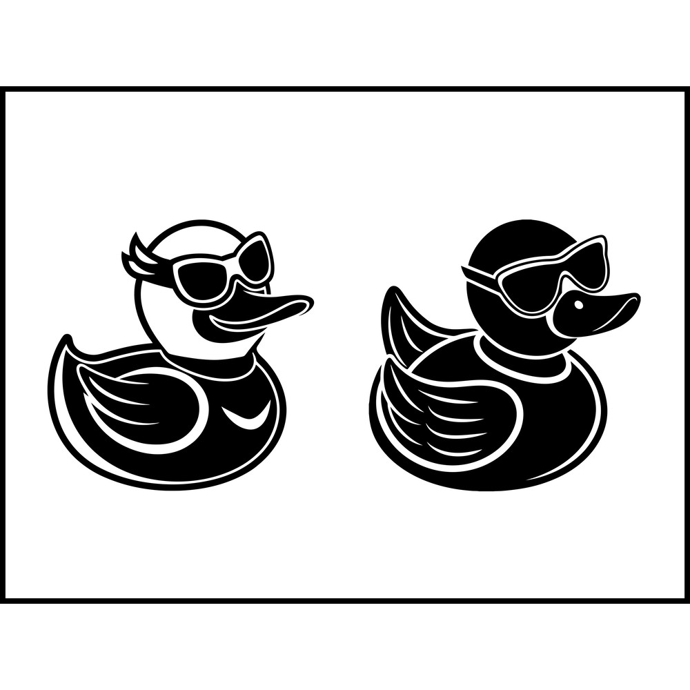 Duck With Sunglasses 2