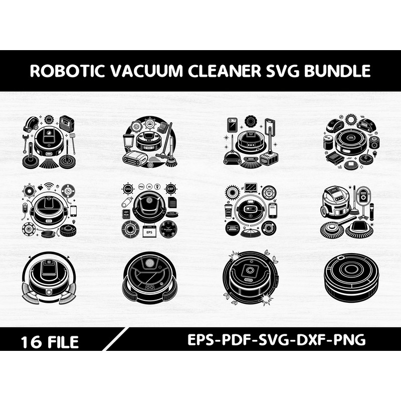 Robotic Vacuum Cleaner 0