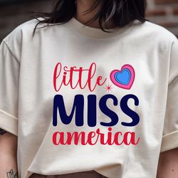 little miss america t shirt