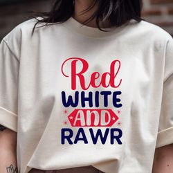 red white and rawr