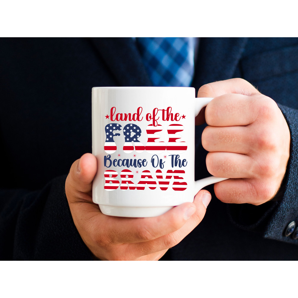 Land Of The Free Because Of The Brave T Shirt 1