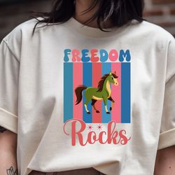 freedom rocks t shirt design 1