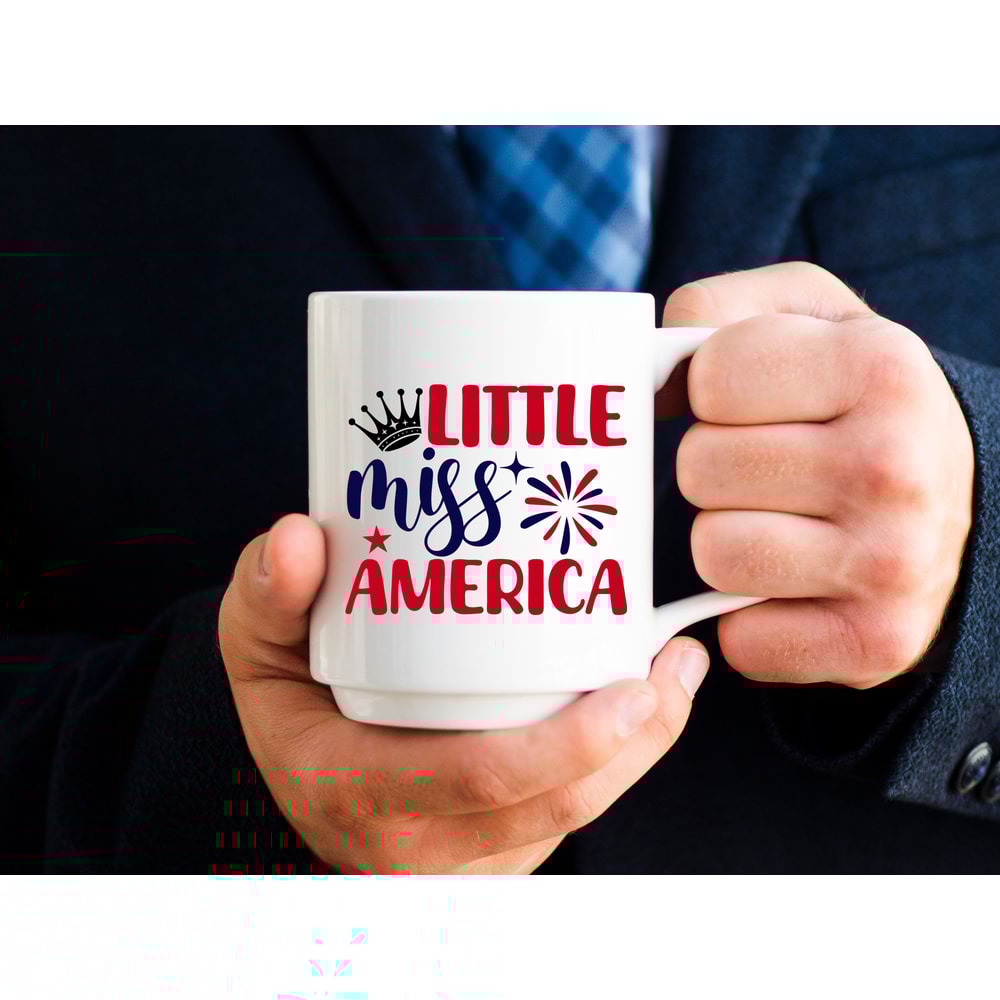 Little Miss America T Shirt Design 1