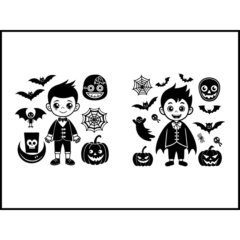 Halloween Costume Svg Bundle 2