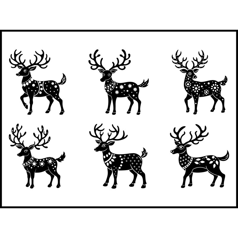 Reindeer Svg 1