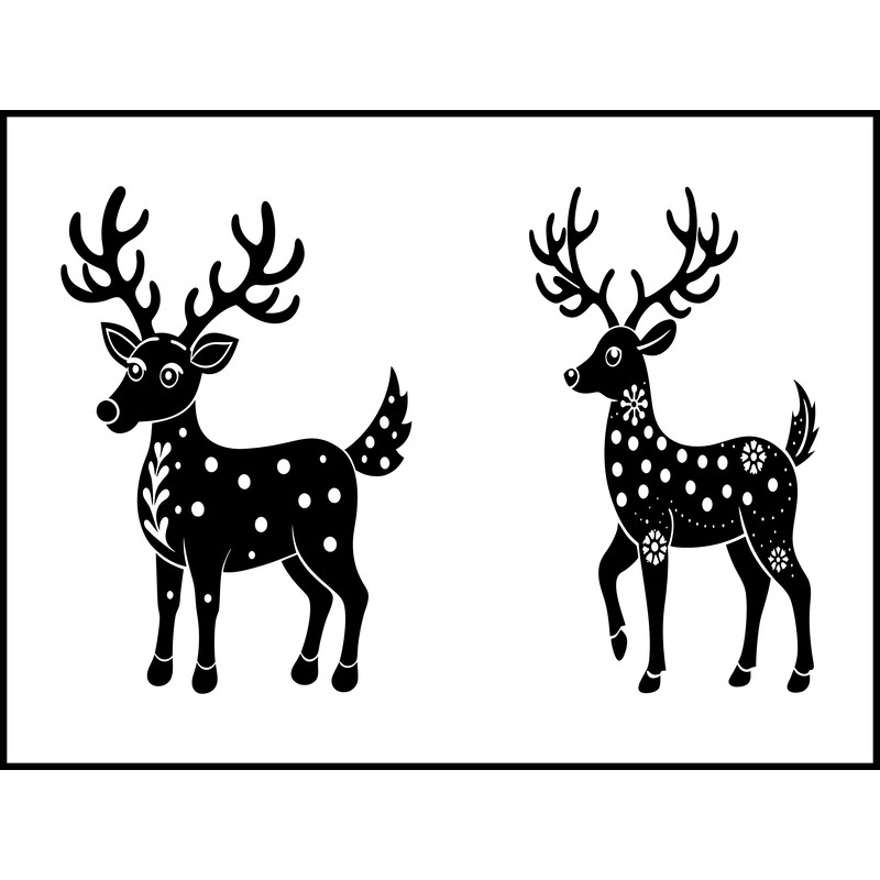 Reindeer Svg 2