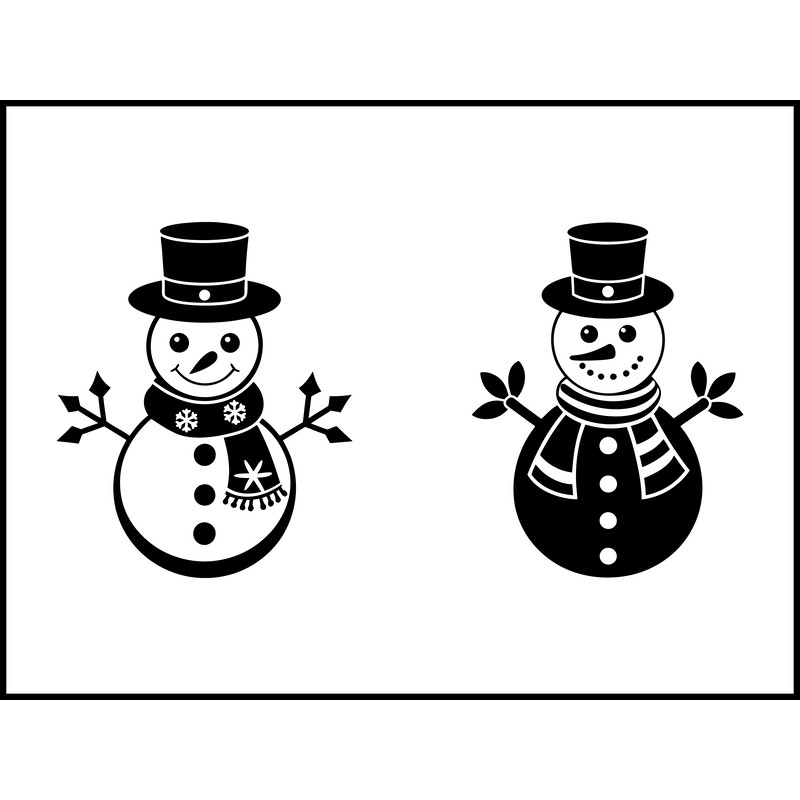 Snowman Svg Bundle 5 2