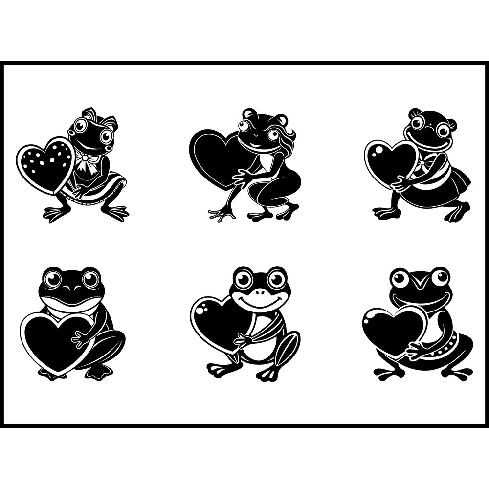 Sweet Frog Svg Bundle 1